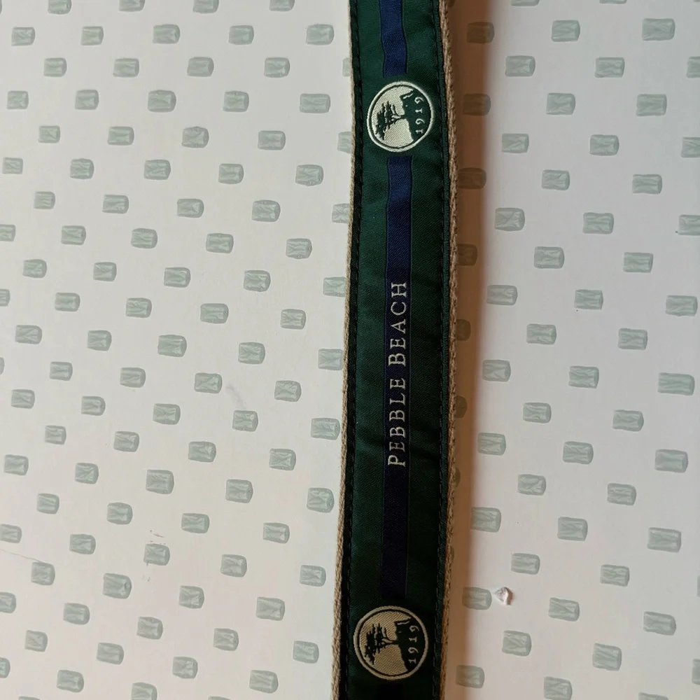 FIRM PRICE Pebble Beach 1919 Golf Belt - Picture 12 of 13